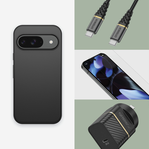 OtterBox Symmetry Estojo para Google Smartphone - Preto - Varejo - Absorção de choque - Plástico