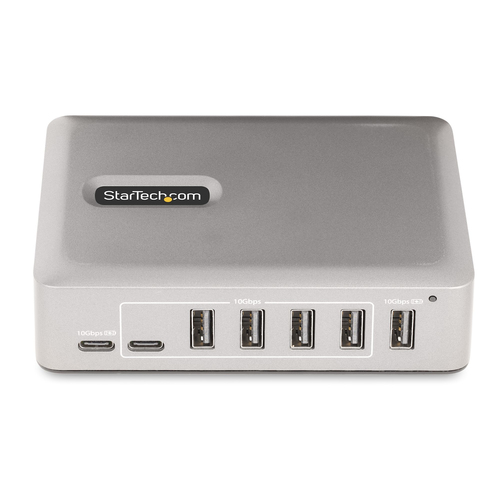 StarTech.com USB Hub - USB 3.2 Gen 2 (3.1 Gen 2) Type-C - Desktop - Space Gray - 7 Total USB Port(s)
