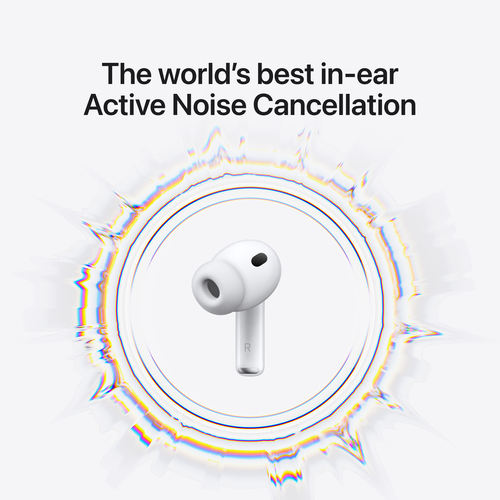 Apple AirPods Pro 3 True Wireless Ohrhörer Stereo Ohrhörerset - Siri - Binaural - In-Ear - Bluetooth - Geräuschunterdrücku