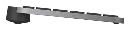Logitech MX Keys Mini Keyboard - Wireless Connectivity - LED - English (US) - QWERTY Layout - Graphite - Bluetooth/RF - 10