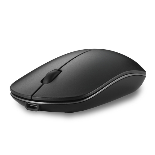 Souris Kensington MY230 EQ - Bluetooth/Radio Fréquence - 3 Bouton(s) - Noir - Sans fil - 2,40 GHz - Rechargeable - Symétrique