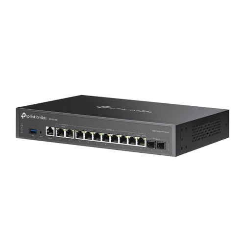 Omada ER7412-M2 Router - 10 Anschlüsse - 10 WAN Port(s) - Management-Port - 2 SFP (Mini-GBIC) Steckplätze - 1 GB - 2.5 Gig