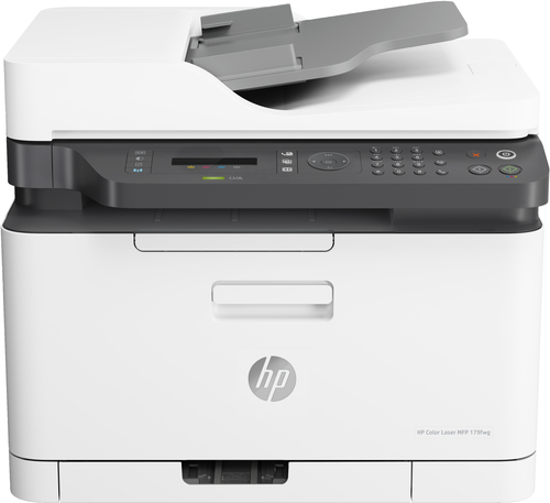 HP 179fnw Wireless Laser Multifunction Printer - Colour - Copier/Fax/Printer/Scanner - 19 ppm Mono/4 ppm Color Print - 600