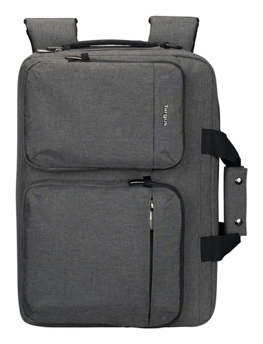 Targus Hybrid TBT94304GL Tasche (Rucksack/Aktentasche) für 38,1 cm (15 Zoll) bis 40,6 cm (16 Zoll) Notebook - Grau - TAA-k