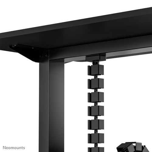 Neomounts ADS06-132BL Cable spine - magnetic fixture - universal. Type: Cable guide, Purpose: Desk, Product colour: Black.