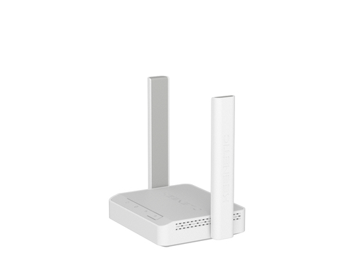 Router wireless Keenetic Starter KN-1121 - Wi-Fi 4 - IEEE 802.11n/k/v/r - Ethernet - Mono banda - 2,40 GHz ISM band - 2 x 