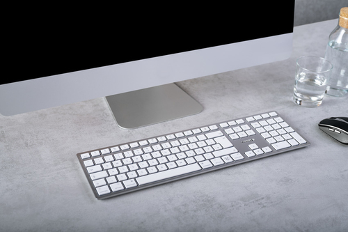 CHERRY KW 9100 SLIM FOR MAC. Keyboard style: Straight. Connectivity technology: Wired & Wireless, Device interface: USB + 
