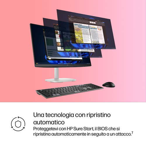 HP EliteStudio 8 G1i AI PC Wolf Pro Security Edition. Tipo di prodotto: PC All-in-one. Dimensioni diagonale schermo: 60,5 
