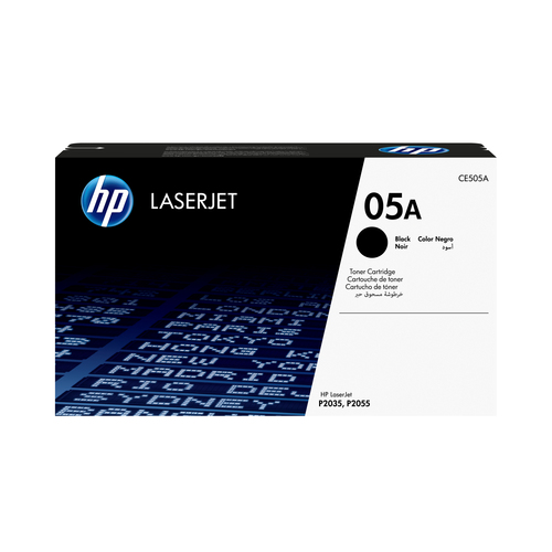 HP 05A Original Laser Cartucho de toner - Preto - 1 Cada