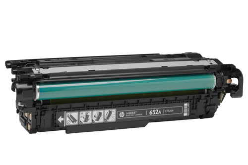 HP 652A (CF320A) Original Laser Cartucho de toner - Embalagem Individual - Preto - 1 Cada - Laser - 1 / Pack