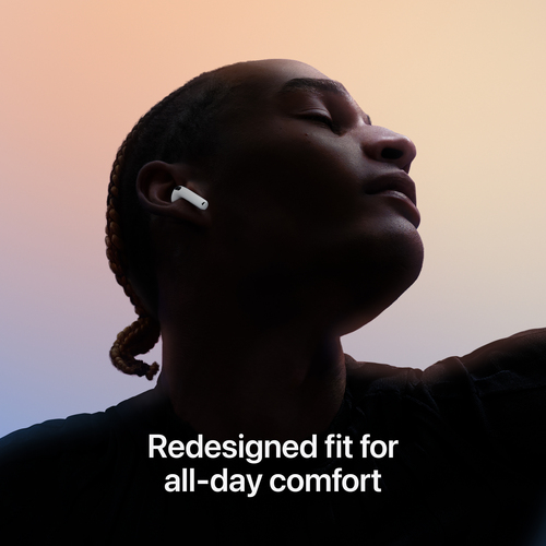 Apple AirPods 4 True Wireless Ohrhörer Stereo Ohrhörerset - Weiß - Siri - Binaural - In-Ear - Bluetooth