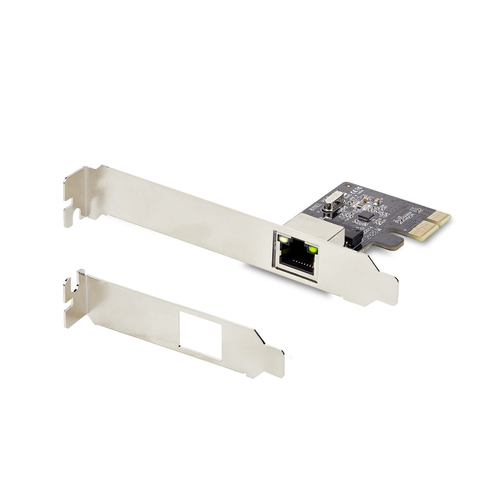 StarTech.com Gigabit Ethernet Card for Server, Workstation - 10/100/1000Base-T - Plug-in Card - Black - TAA Compliant - PC