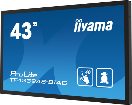 iiyama ProLite TF4339AS-B1AG 1079,50 mm 4K UHD LCD Collaboration Display - ARM Cortex A73 + A53 - 4 GB - Projiziert kapazi