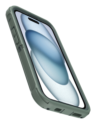 OtterBox Defender Case for Apple iPhone 14, iPhone 13, iPhone 15 Smartphone - Forest Ranger (Green) - Wireless Charging Co