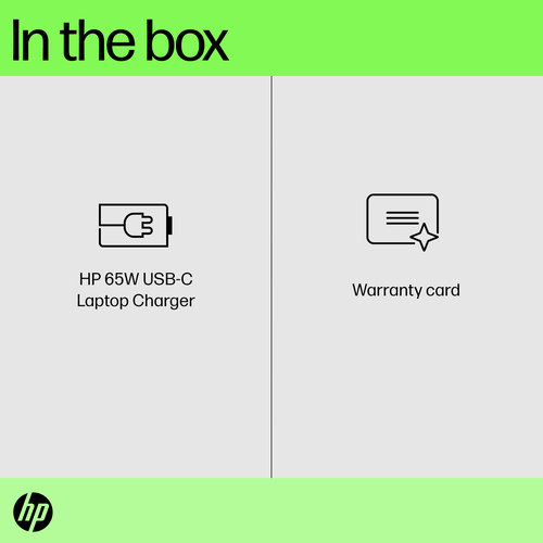 HP USB-C 65W Laptop Charger. Purpose: Laptop, Power supply type: Indoor, Input voltage: 90 V. Product colour: Black. Compl