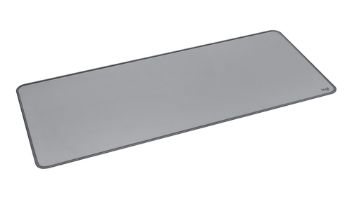 Logitech Studio Series Mauspad - 300 mm x 700 mm - Mitte Gray - Naturkautschuk, Nylon, Polyester - Rutschfest, ausfransfes
