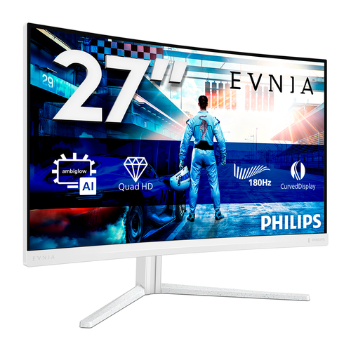Monitor LCD Philips 27M2C5501 685,8 mm (27") Classe QHD - 16:9 - 68,6 cm (27") Viewable - Vertical Alignment (VA) - 2560 x