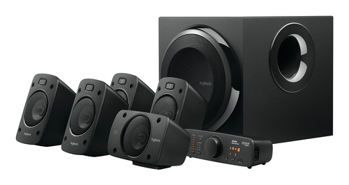 Logitech Z906 5.1 Speaker System - 500 W RMS - DTS, Dolby Digital