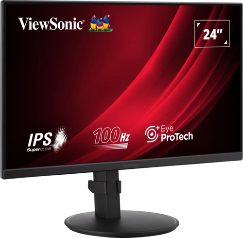 Viewsonic VA VA2408-HDJ. Taille de l'écran: 61 cm (24"), Résolution de l'écran: 1920 x 1080 pixels, Type HD: Full HD, Tech