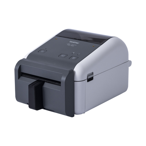 Brother TD-4420DNFC Desktop Direct Thermal Printer - Monochrome - Label Print - Fast Ethernet - USB - USB Host - Serial - 