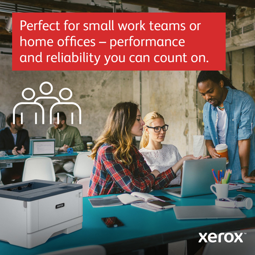 Xerox B310 A4 40ppm Wireless Duplex Printer PS3 PCL5e/6 2 Trays Total 350 Sheets. Print technology: Laser. Number of print