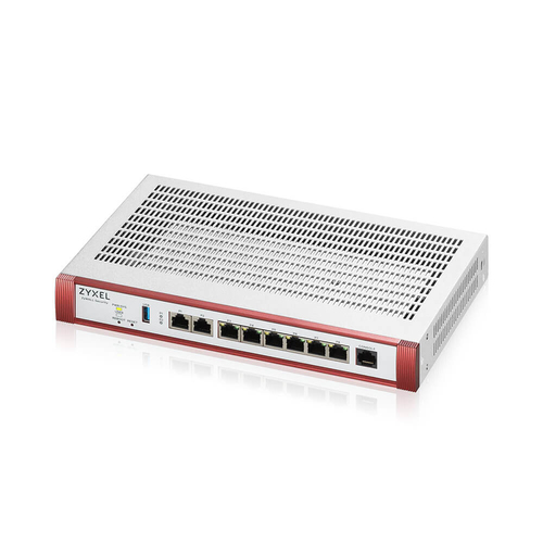 ZYXEL ZyWALL USG FLEX 200H Network Security/Firewall Appliance - 8 Port - 2.5GBase-T - 2.5 Gigabit Ethernet, 10/100/1000Ba