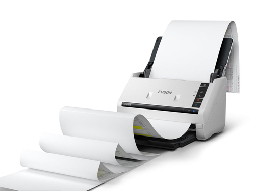 Scanner a inserimento di foglii Epson WorkForce DS-530III - 600 x 600 dpi Ottico - 30-bit Colore - Colore, Monochrom Scans