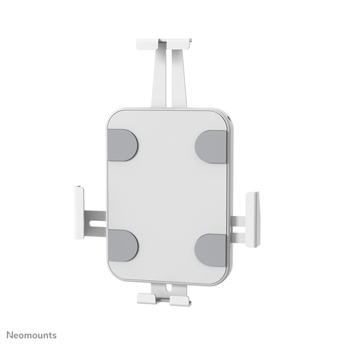 Neomounts Mounting Bracket for Tablet - White - Height Adjustable - 1 Display(s) Supported - 20.1 cm to 27.9 cm (11") Scre