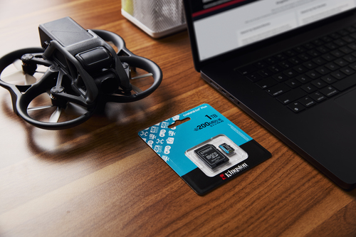 Kingston Canvas Go! Plus 1 TB SDXC - 1 - 200 MB/s Leitura - 160 MB/s Gravar