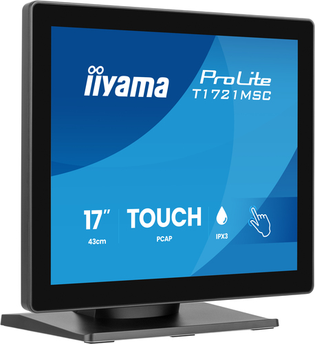 iiyama ProLite T1721MSC-B3. Bildschirmdiagonale: 43,2 cm (17"), Display-Auflösung: 1280 x 1024 Pixel, HD type: SXGA, Reakt