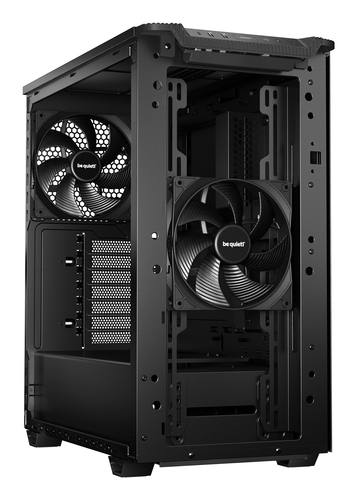be quiet! Pure Base 501 Pure Base 501 Airflow Black Computergehäuse - ATX, Micro ATX, Mini ATX Motherboard Supported - Mid