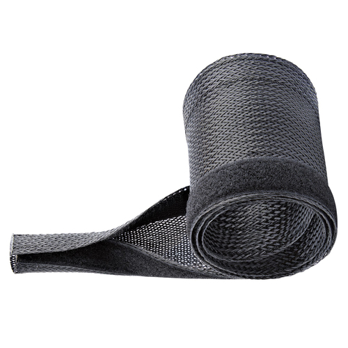 StarTech.com Kabelschutz - Schwarz - 1 Pack Paket - Kabel Sleeve - 3 m Länge - Polyester, Nylon