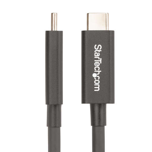 StarTech.com 2 m Aktives Thunderbolt 4 Kabel, 40 Gbit/s, 100W PD, 8K Display Kabel, kompatibel mit USB4, Thunderbolt 3, US