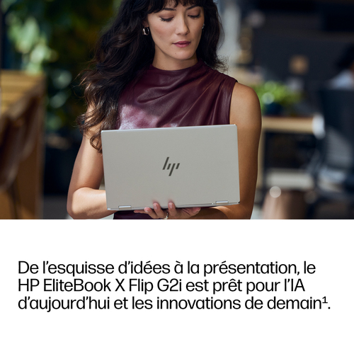 HP EliteBook X Flip G2i Next Gen AI PC. Produkttyp: Hybrid (2-in-1), Formfaktor: Convertible (Ordner). Prozessorfamilie: I