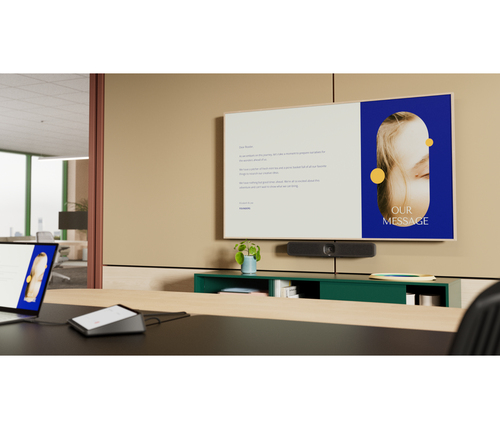 Logitech MeetUp 2 Video Conferencing Camera - USB 3.1 Type C - 4K - 3840 x 2160 Video - 120° Angle - 4x Digital Zoom - Mic