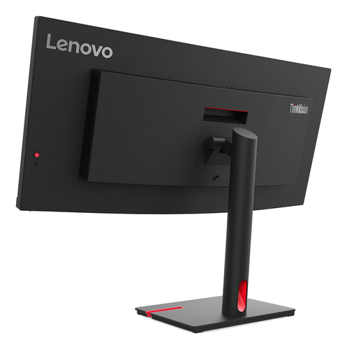 Lenovo T34w-30 34" Class UW-QHD Curved Screen LCD Monitor - 21:9 - Raven Black - 86.4 cm (34") Viewable - Vertical Alignme