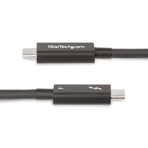 StarTech.com 2 m Aktives Thunderbolt 4 Kabel, 40 Gbit/s, 100W PD, 8K Display Kabel, kompatibel mit USB4, Thunderbolt 3, US