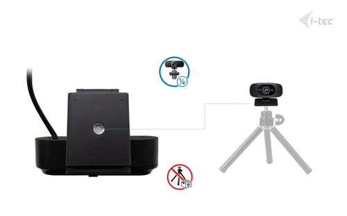 i-tec SOLOMON 200 1080p Business Webcam. Megapixel (approx.): 2 MP, Maximum video resolution: 1920 x 1080 pixels, Camera H
