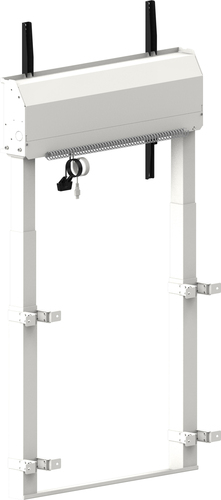 iiyama Höhenverstellbar Monitorständer - Bildschirmgröße: 139,7 cm (55 Zoll) bis 248,9 cm (98 Zoll) - 120 kg Tragfähigkeit