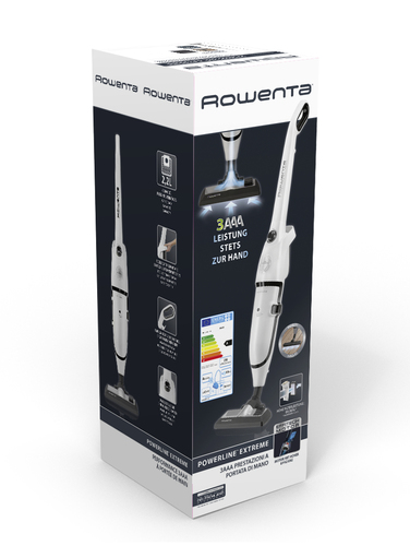 Rowenta Powerline Extreme BAGGED. Tipo di prodotto: Aspirapolvere elettrica, Tipo di contenitore della polvere: Sacchetto 