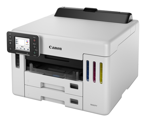 Canon MAXIFY GX5550 Desktop Wireless Inkjet Printer - Colour - 600 x 1200 dpi Print - Automatic Duplex Print - 600 Sheets 