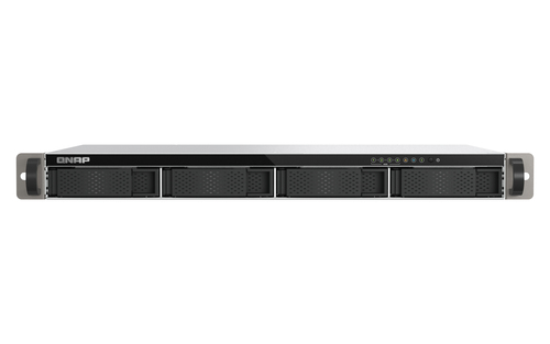 QNAP TS-432XeU. Typ: NAS. Gehäusetyp: Rack (1U). Geräteklasse: Home & Home Office. Prozessor-Taktfrequenz: 1,7 GHz. Speich