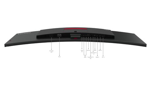 Lenovo ThinkVision P49W-30 49" Class Dual Quad HD (DQHD) Curved Screen LED Monitor - 32:9 - 124.5 cm (49") Viewable - In-p