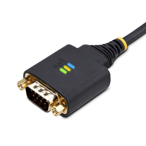 StarTech.com 1P10FFC-USB-SERIAL. Produktfarbe: Schwarz, Kabellänge: 3 m, Anschluss 1: USB Typ-A. Verpackungsbreite: 220 mm