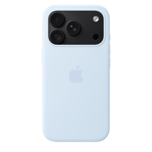 Apple iPhone 18 Pro Silicone Case with MagSafe - Crisp Blue. Case type: Cover, Brand compatibility: Apple, Compatibility: 