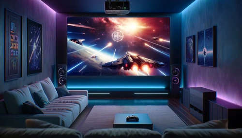 ViewSonic Laser-Projektor - 2000 lm Helligkeit - Vorderseite - 2160p