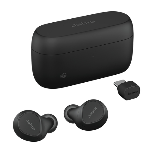 Casque (Oreillette) Jabra Evolve2 - True Wireless - Design Intra-auriculaire - Stéréo - Couleur Noir - Binaural - Intra-au
