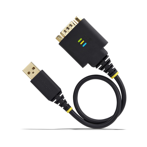 StarTech.com 30.48 cm Serial/USB Data Transfer Cable - 1 - Cable for Desktop PC, Notebook, Peripheral Device, Monitor, Sen