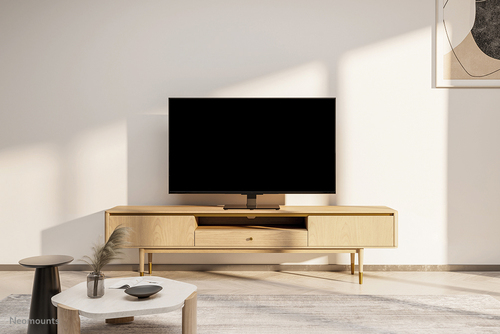 Neomounts Height Adjustable TV Stand - 32" (81.28 cm) to 55" (139.70 cm) Screen Support - 40 kg Load Capacity - 70.50 cm (