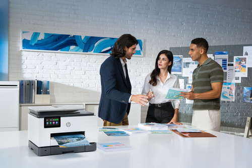 HP OfficeJet Pro 9132 Wireless All-in-One Color Printer, Two-sided printing; Copier, Scanner. Print technology: Thermal in